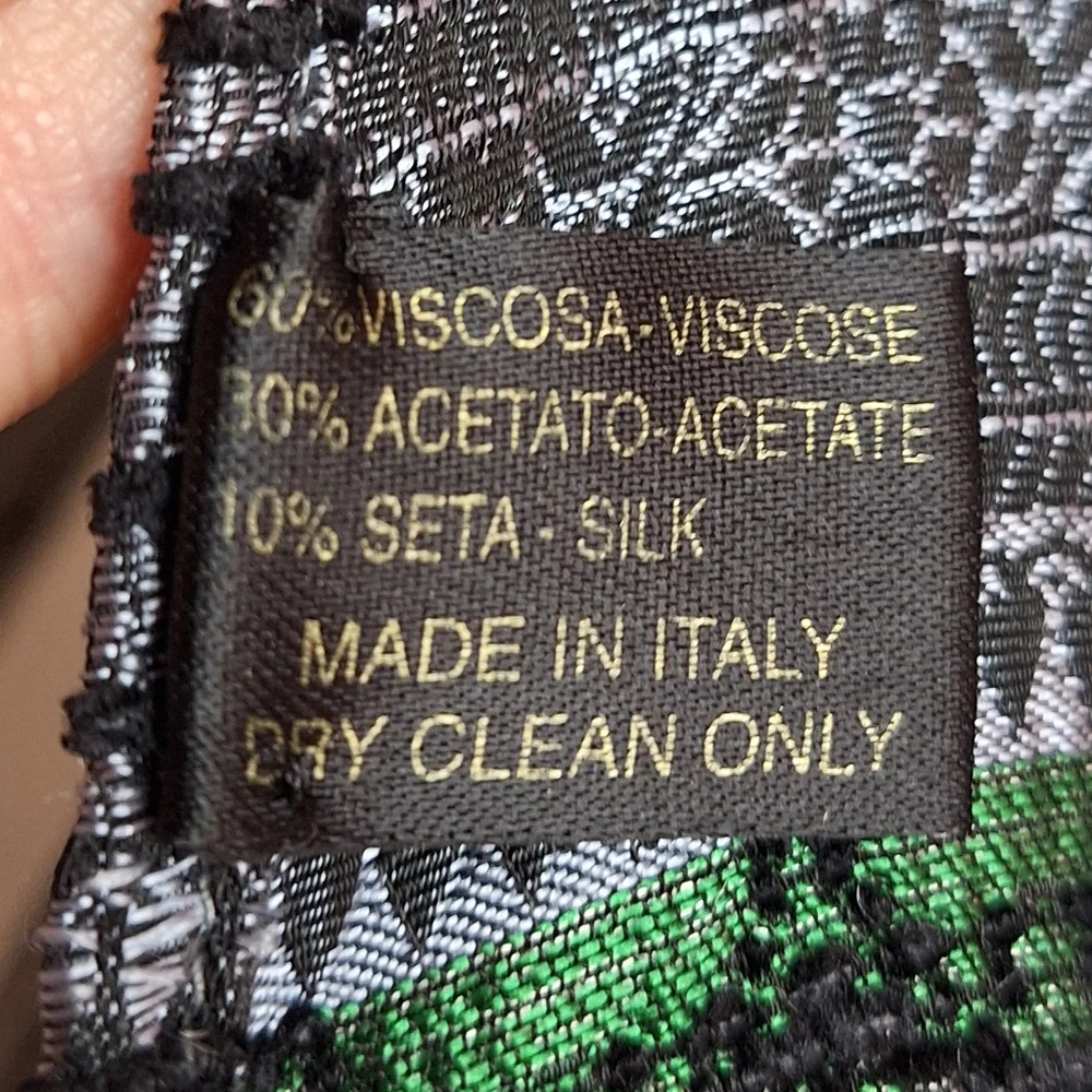 Italian, Dual-Sided Scarf/Wrap